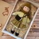 Handmade Waldorf Doll Baby Girl with Clothes Sets - 11.8 Inch Soft Plush Doll for Toddlers Ideal Christmas Gift for Kids