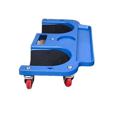 Rolling Knee Pads Creeper with Wheels, Rolling Knee Dolly with Foam Cushioned Knee Cups for Auto Repair Flooring Garage Use