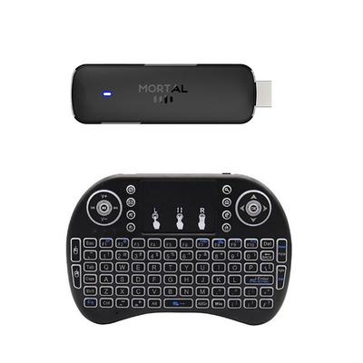 Mortal Android 14 TV Stick Full HD 4K 1080P WiFi 6 Google Voice NETFLIX Youtube Q8 BT5 24Fps Wireless Video Decode Media Player
