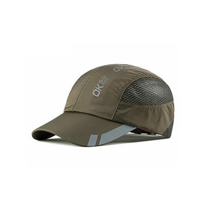 Men's Quick-Dry Running Cap – Lightweight Breathable Sports Hat with Mesh Panels for Outdoor Activities, Hiking Running