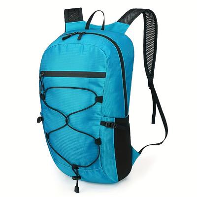 Ultra-Lightweight Foldable Backpack - Portable Adjustable Strap Zipper Closure Durable Polyester Lining Ideal for Hiking Cycling Commuting and Fitness Commuting Backpack Adjustable Strap Bag