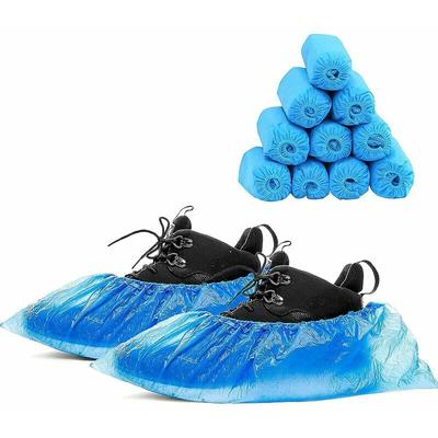 Grid Cool - Schuhüberzieher Einweg,100 Stück Überschuhe Einweg Überziehschuhe Plastik Überzieher Image