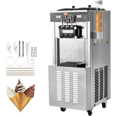 Kommerzielle Eismaschine, 34–44 L/h Leistung, 1850 w, Freistehende Softeismaschine mit 3 Image
