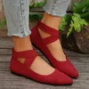 Schwarz New Style Damen Flache Mode Leichte Schuhe Damen Elegante Ballettschuhe Weiche Outdoor Casual Damenschuhe Größe 36-43