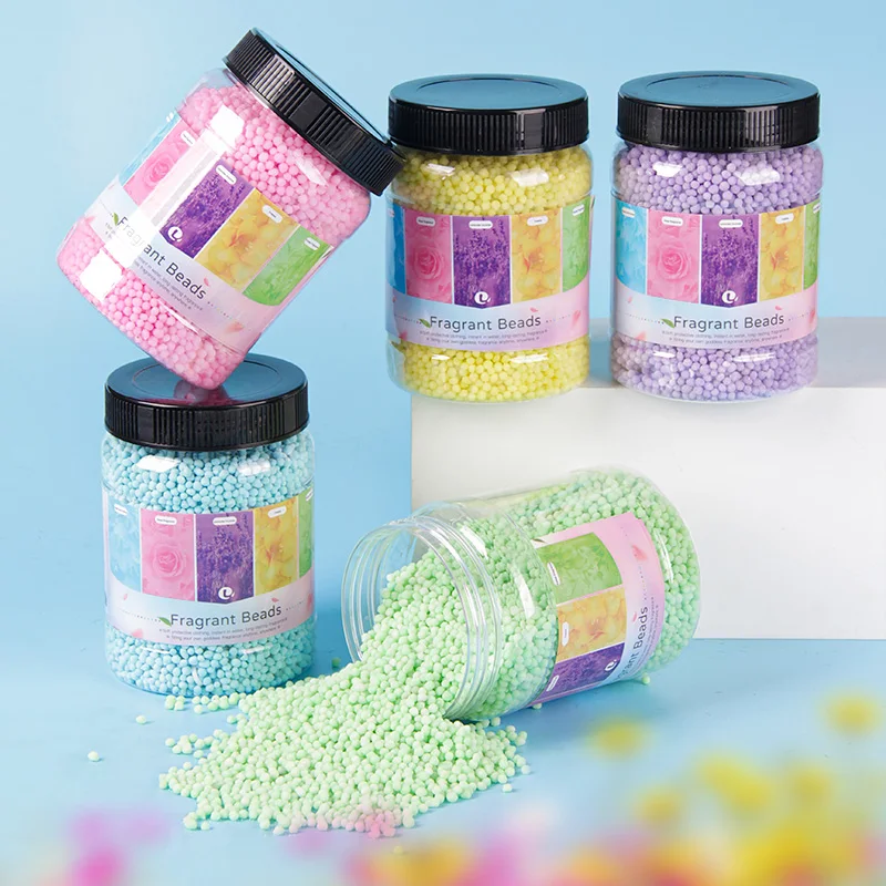 700 g Duft-Booster-Perlen, tragbar, langlebig, Geruchsentfernung, Frische, Weichspüler, Kleidungswaschwerkzeug für Wäsche, Duft-Booster Image