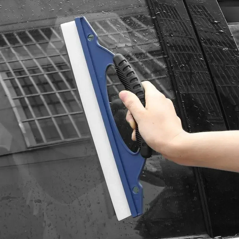 Autos Fenster Waschen Sauber Wischer Platte Silikon Auto Wischer Bord Windschutzscheibe Reiniger Pinsel Schaber Rakel Trocknen Klinge Reinigung Werkzeug Image