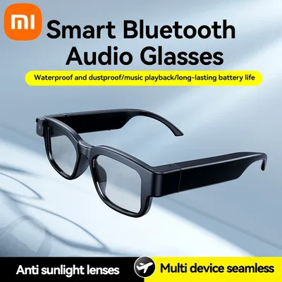 Xiaomi Neue Kamera Brille 200w Pixel Kamera Aufnahme Rauschunterdrückung Ai Erkennung Übersetzung Anti Blaues Licht Smart Gläser Image
