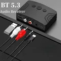 Ricevitore Audio Bluetooth 5.3 adattatore Audio Wireless tipo C con supporto Jack ottico RCA AUX da 3.5mm U-disk per altoparlanti TV PC auto