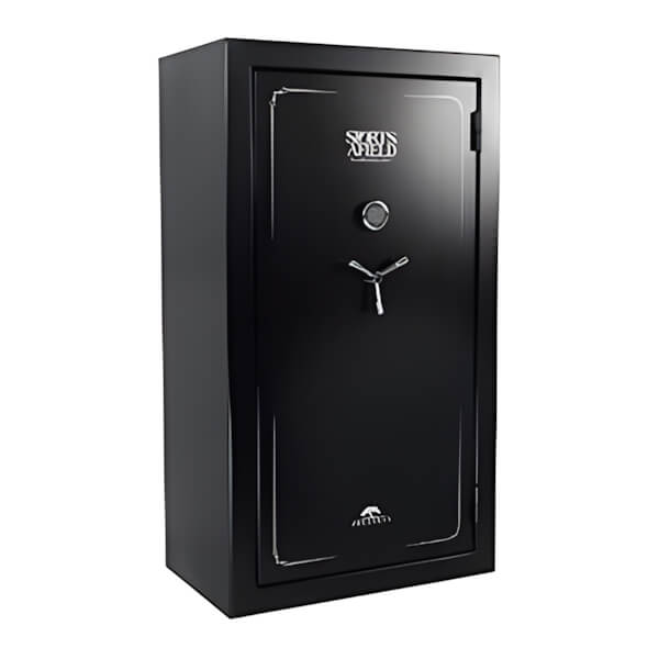 Sports Afield Preserve Fire Rated 60-Gun Safe with Electronic Lock (Black)