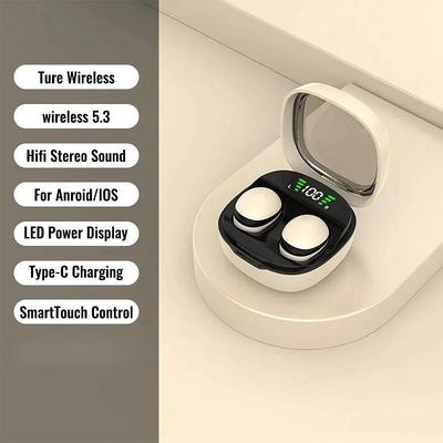 696 MINI01 True Wireless Headphones TWS Earbuds In Ear Bluetooth 5.3 Stereo Surround sound Built-in Mic for Apple Samsung Huawei Xiaomi MI Gym Workout Skiing Camping / Hiking Office Business Car