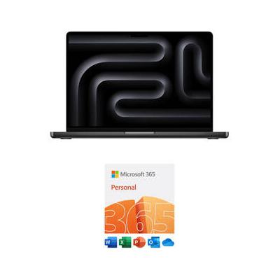 Apple 14" MacBook Pro with Microsoft 365 Personal 1-Year License (M4 Pro, Space B Z1FE000NK