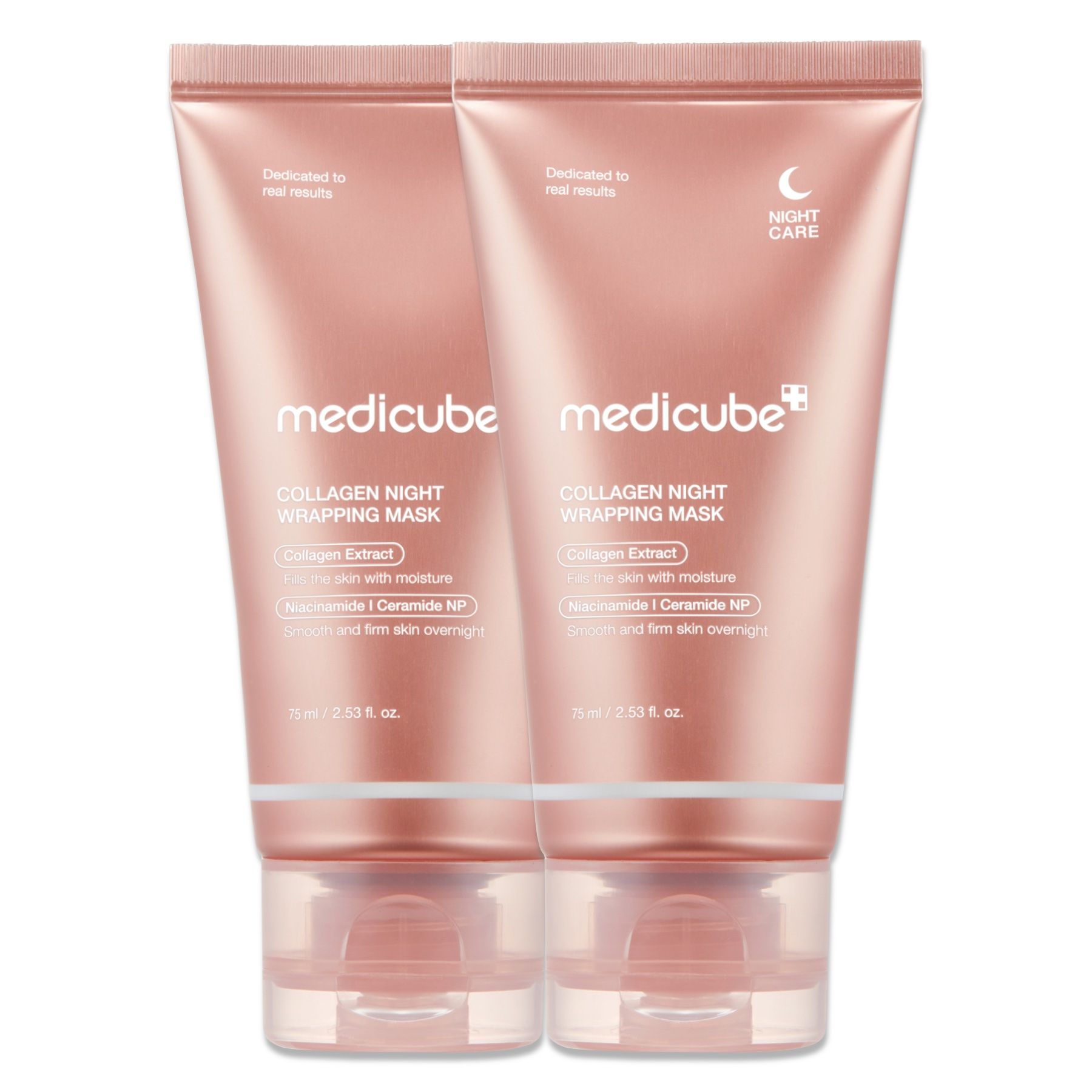 Medicube Collagen Night Wrapping Mask Maschera viso per la cura del 2x
