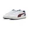 Sneaker PUMA "Court Classico Sneakers Erwachsene", Gr. 48, weiß ruby shimmer schwarz indigo rot blau, Obermaterial: Synthetik, Textil; Futter: Textil; Innensohle: Textil; Laufsohle: Gummi, Schuhe