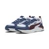 Sneaker PUMA "X-Ray 3 Sneakers Erwachsene", Gr. 37.5, weiß ruby shimmer persian blau rot, Obermaterial: Synthetik, Textil; Futter: Textil; Innensohle: Textil; Laufsohle: Synthetik, Gummi, Schuhe