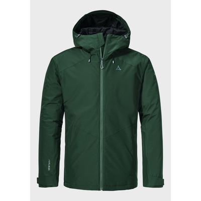 Outdoorjacke SCHÖFFEL "Hiking Ins Jacket Style Wildkar MNS", Herren, Gr. 56, grün (6965, grün), Oberstoff: Aussenseite: 100% Polyester; (Membran: Thermoplastisches Polyurethan); Futter: 100% Polyester; Wattierung: 100% Polyester, sportlich, regular... Image