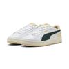 Sneaker PUMA "Court Classico Sneakers Erwachsene", Gr. 44, weiß grün terrain canvas beige, Obermaterial: Synthetik, Textil; Futter: Textil; Innensohle: Textil; Laufsohle: Gummi, Schuhe