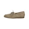Bootsschuh PAUL GREEN "Paul Green Halbschuhe Veloursleder", Damen, Gr. 35,5, beige, Veloursleder, casual, Schuhe