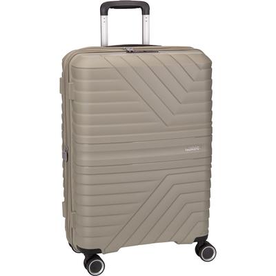 American Tourister Trolley Flytwist Spinner 67 Sandstone Nude Image