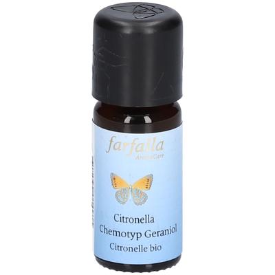 Farfalla Citronella CT Geraniol Bio Gr Cru 10 ml Ätherisches Öl Image
