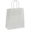 VP 50 Stück Papier-Tragetaschen »Toptwist« 9,0 x 8,0 x 21,0 cm weiß