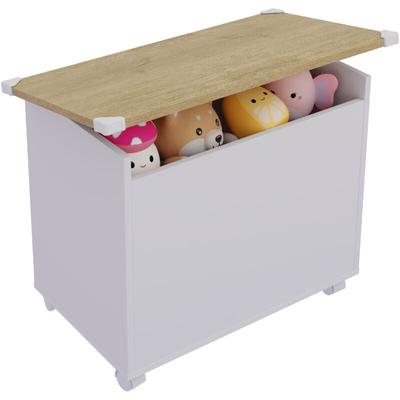 Holz Sitztruhe Sitzbank Truhe Bosula m Image