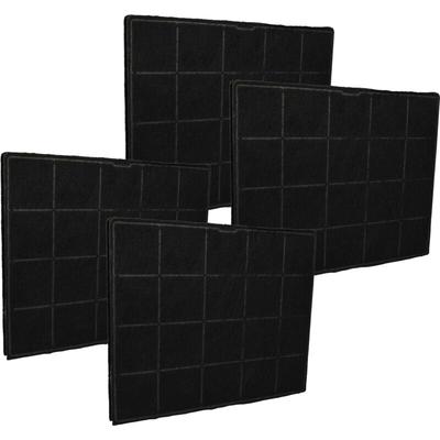 Vhbw - 4x Aktivkohlefilter Ersatz für juno ECFB01, 33005521, 9029798767, 8718868949639, AS-AZKF140,