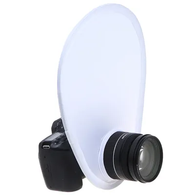 Photography Flash Lens Diffuser Reflector Flash Diffuser Softbox For Canon Nikon Sony Olympus DSLR Camera Lenses