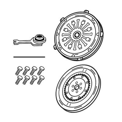 Valeo Kupplungssatz [Hersteller-Nr. 855303] für Hyundai, Kia Image