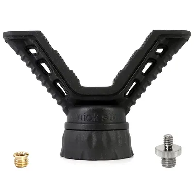 NEW V Yoke for Tripod Hunting Shooting Stick Rest Mount Monopod Tripod Holder Camera Thread Hunting Gun Rifle Stick/Monopod/Trip