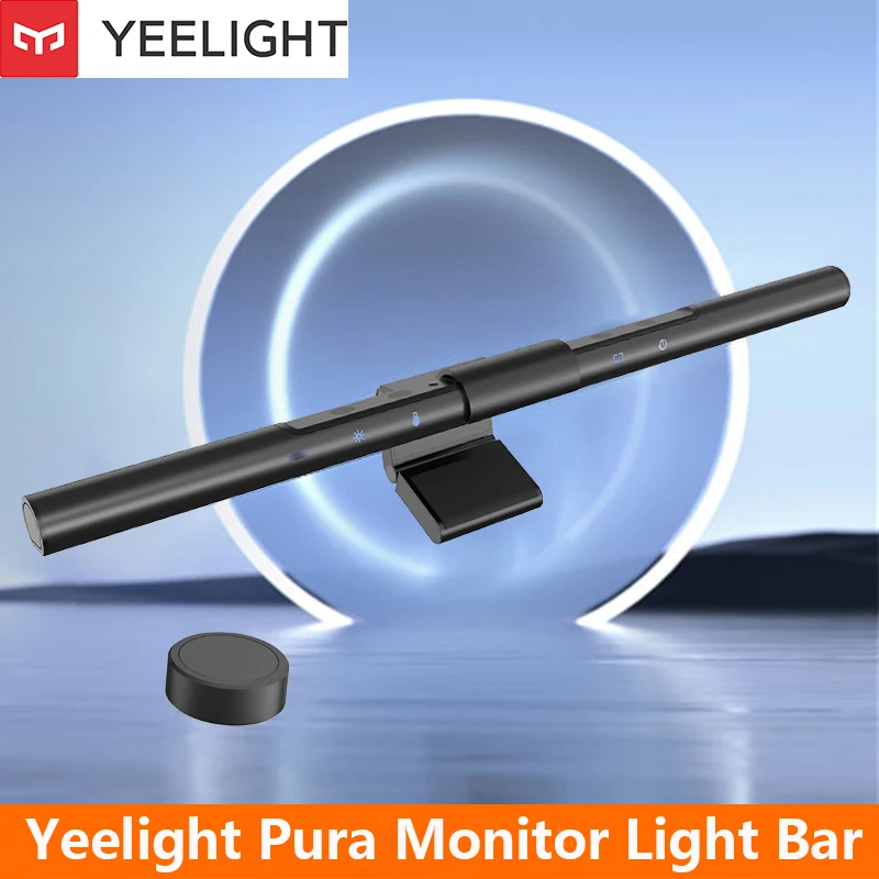 Yeelight Pura Monitor Lichtleiste LED-Bildschirm Hängeleuchte Augenschutz Smart Touch 45 ° Lichtwinkel 3000-6500K Blendfreier USB-C