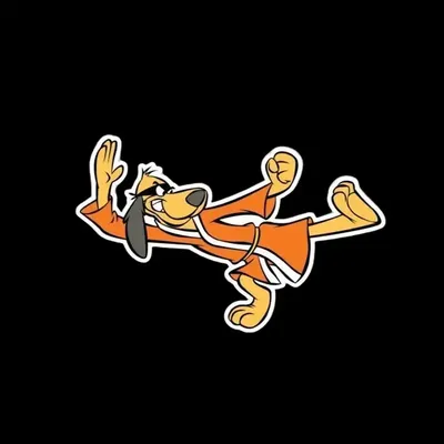 Hong Kong Phooey Cartoon Auto wasserdichte Vinyl Aufkleber, Laptop Aufkleber, Motorrad und Wasser becher halb matte Einweg aufkleber Image