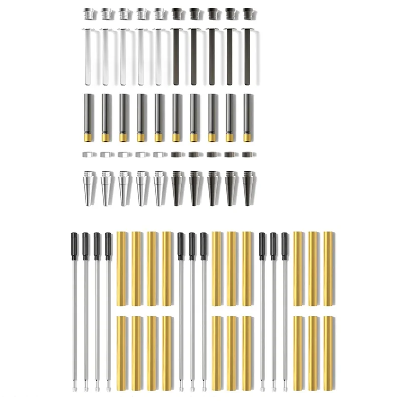 ABUH-Premium für Drechselstifte-Sets, 10er-Pack – Titan-Slimline-Tintenroller-Twist-Set, Drehzubehör, Drehmaschinenzubehör Image