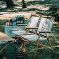 Chaise pliante d'extérieur, chaise Kemite, table de pique-nique de camping, chaise portable de loisirs de pêche, tabouret en alliage d'aluminium