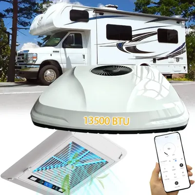RV roof air conditioner 12V/24V/48V/110V parking heating and cooling air conditioner solution Vehicle air conditioner factory