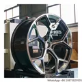 Cerchi in lega di alluminio con finitura nera OEM Ruote forgiate personalizzate per Audi A4 A5 A6 A7 A8 S4 S5 S6 S7 S8 Rs4 Rs5 Rs6 Rs7