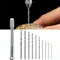 Perceuse à main 0.8-3.0mm, outils pour le travail du bois, outil rotatif de perçage, foret hélicoïdal manuel, broche d'horloger, étau, Kit d'outils de réparation de montre