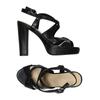 Anna Field Damen Sandale, Gr. 36, schwarz, kein Etikett