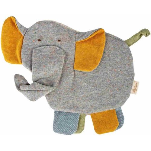 sigikid 39904 - Knistertuch Elefant Tiny Tissues, Materialmix, Babyspielzeug - sigikid