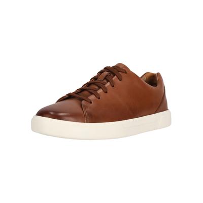 Sneaker CLARKS "Un Costa Lace", Herren, Gr. 41,5, braun, Leder, casual, Schuhe, mit bequemem konturiertem Fußbett Image