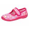 Hausschuh LICO "Hausschuh Cookie Girl", Gr. 27, rosa, Synthetik, Schuhe