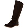 Stiefel FELMINI "Felmini Stiefel Veloursleder", Damen, Gr. 39, braun (espresso), Veloursleder, casual, Schuhe