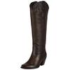 Stiefel FELMINI "Felmini Stiefel Leder", Damen, Gr. 40, braun (cognac), Leder, casual, Schuhe