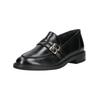 Slipper PAUL GREEN "Paul Green Slipper Glattleder", Damen, Gr. 38, schwarz, Glattleder, casual, Schuhe