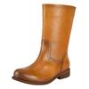 Stiefel FELMINI "Felmini Stiefel Leder", Damen, Gr. 37, braun (mittelbraun), Leder, casual, Schuhe