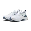 Laufschuh PUMA "Softride Sera Laufschuhe Damen", Gr. 41, weiß schwarz indigo sea glass blau, Obermaterial: Synthetik, Textil, Kuhleder; Futter: Textil; Innensohle: Textil; Laufsohle: Gummi, Synthetik, Schuhe