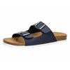 Pantolette LICO "Pantolette Bioline Man", Gr. 48, blau, Synthetik, Schuhe