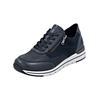 Sneaker REMONTE "Remonte Halbschuhe Veloursleder", Damen, Gr. 39, blau (dunkelblau), Veloursleder, casual, Schuhe