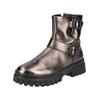 Stiefelette GABOR COMFORT "Gabor Comfort Stiefelette Leder", Damen, Gr. 42, braun (bronze), Leder, casual, Schuhe