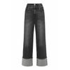 5-Pocket-Jeans BRAX "Style MORGAN", Damen, Gr. 36K (18), Kurzgrößen, grau (dunkelgrau), 58% Baumwolle, 41% Lyocell, 1% Elasthan, Jeans