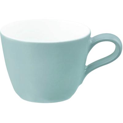 Espressotasse SELTMANN WEIDEN "Life Fashion", grün chic, weiß, B:6,80cm H:5,10cm Ø:9,10cm, Porzellan, Trinkgefäße, Espressoobertasse 0,09 l Image